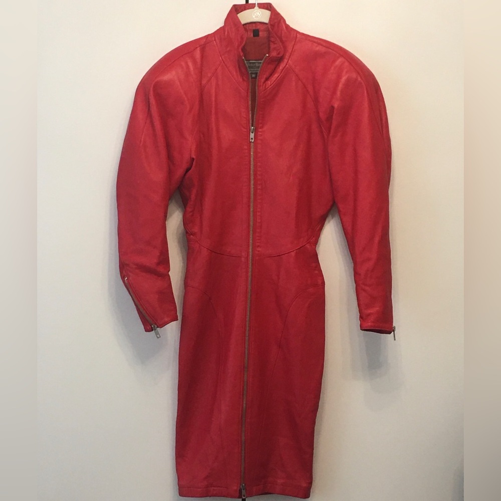 Michael Hoban North Beach Leather Dress